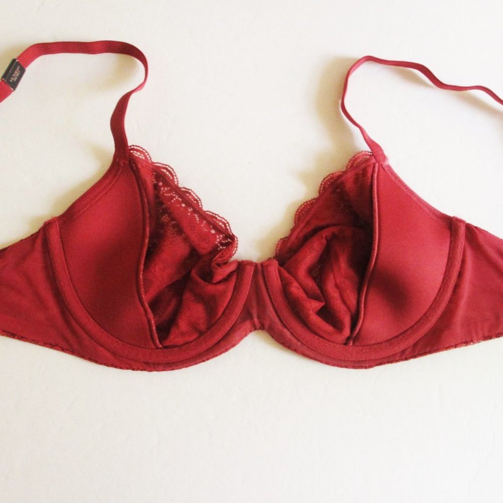 Victoria's Secret Unlined Demi Bra 32DD 32DDD - Picture 6 of 7